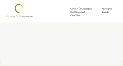 Desktop Screenshot of olivencompagnie.de